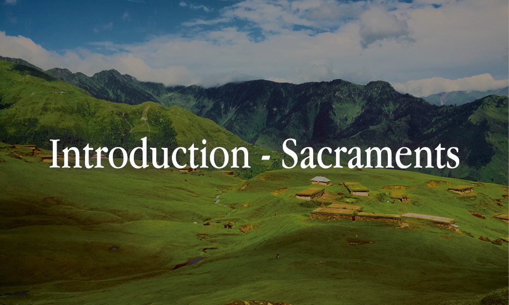Introduction - Sacraments